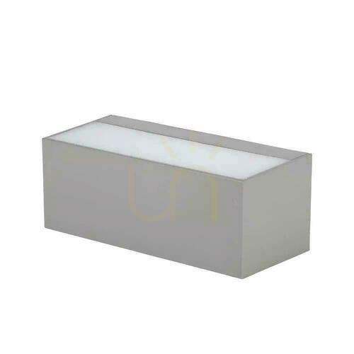 Verifica V-TAC 12W LED Wall Luminaire Top Down Gray IP65 VT-8057 4000K 1150lm