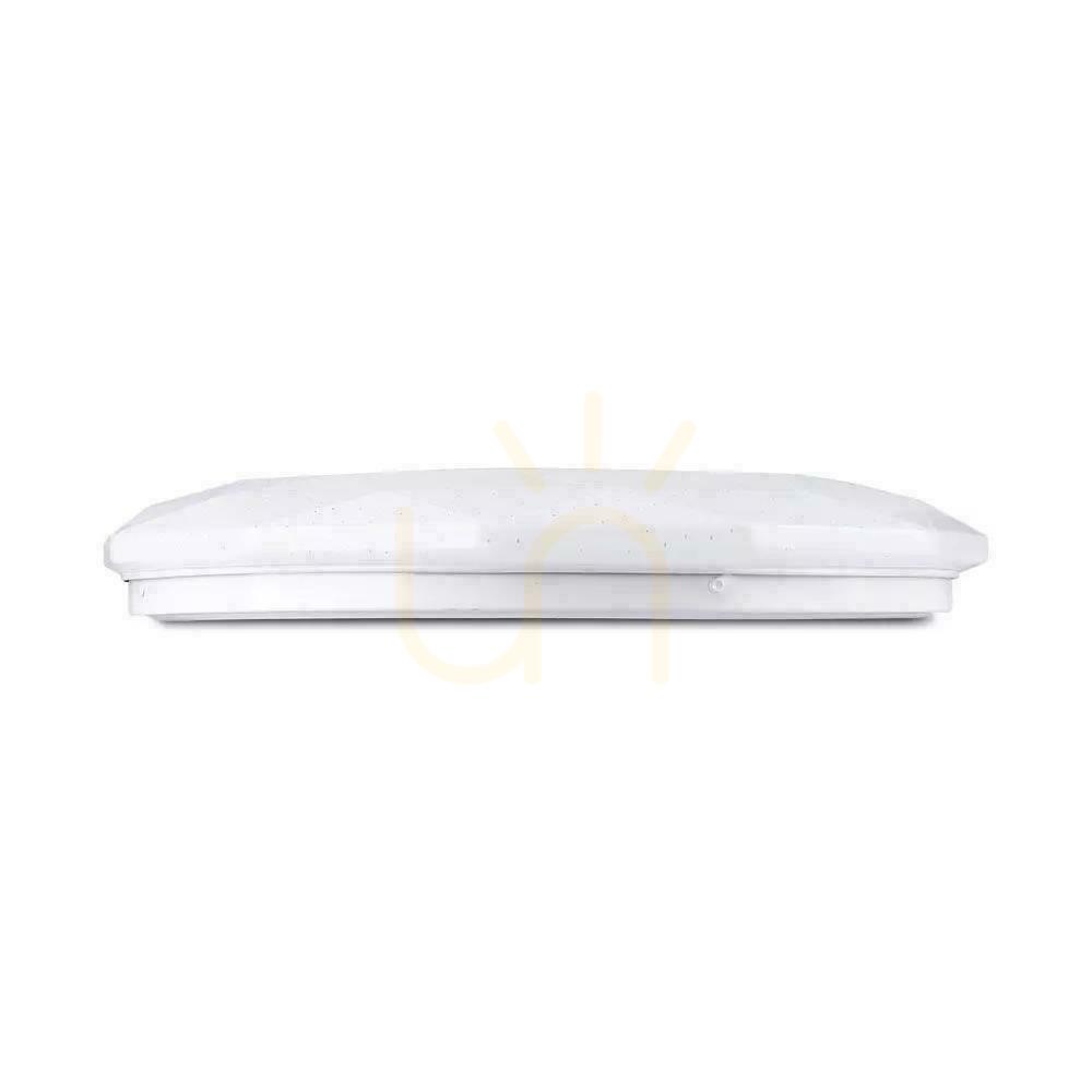 previzualizare Plafonieră LED V-TAC VT-8557-N albă 60 W CCT cu telecomandă, 50 cm Plafonieră LED V-TAC VT-8557-N albă 60 W CCT cu telecomandă, 50 cm