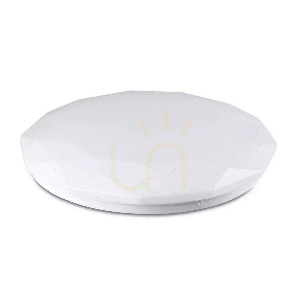 Afişa Plafonieră LED V-TAC VT-8557-N albă 60 W CCT cu telecomandă, 50 cm Plafonieră LED V-TAC VT-8557-N albă 60 W CCT cu telecomandă, 50 cm