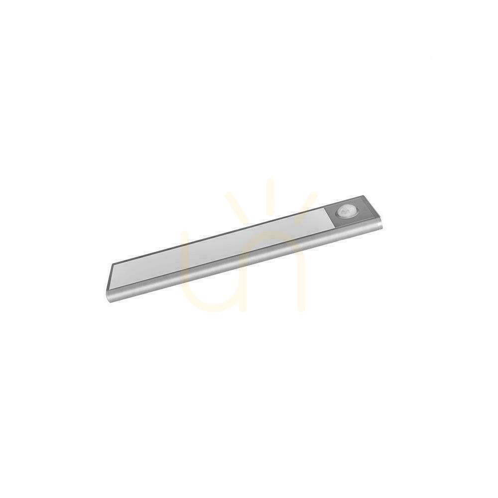 Spectacol V-TAC 1.5W LED sub corp de iluminat argint senzor de mișcare încărcare USB 30cm VT-814 4000K 110lm V-TAC 1.5W LED sub corp de iluminat argint senzor de mișcare încărcare USB 30cm VT-814 4000K 110lm