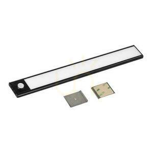 V-TAC 2W LED corp de iluminat sub dulap Negru Senzor de mișcare Încărcare USB 40cm VT-8142 3000K 160lm small 8