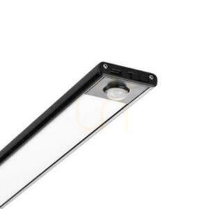 V-TAC 2W LED corp de iluminat sub dulap Negru Senzor de mișcare Încărcare USB 40cm VT-8142 3000K 160lm small 0