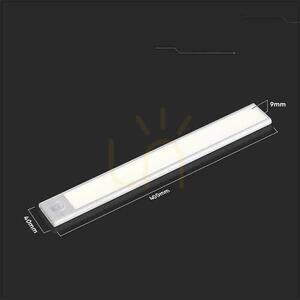 V-TAC 2W LED sub corp de iluminat argint senzor de mișcare încărcare USB 40cm VT-8142 3000K 160lm 5 V-TAC 2W LED sub corp de iluminat argint senzor de mișcare încărcare USB 40cm VT-8142 3000K 160lm small 5