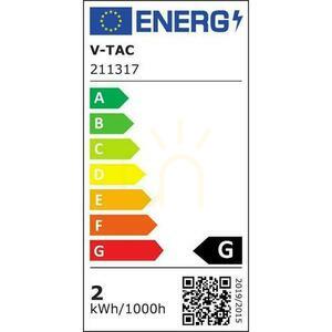 2W LED V-TAC Corp de iluminat pentru scări Negru rotund 230V IP65 VT-1142 3000K 80lm 8 2W LED V-TAC Corp de iluminat pentru scări Negru rotund 230V IP65 VT-1142 3000K 80lm small 8