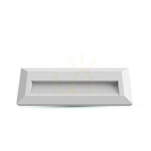 Corp de iluminat pentru scări 3W LED V-TAC dreptunghi alb 230V IP65 VT-1162 4000K 110lm small 0