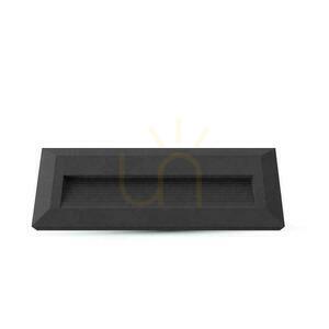 Corp de iluminat pentru scări 3W LED V-TAC negru dreptunghiular 230V IP65 VT-1162 4000K 110lm small 0
