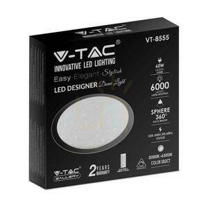 Plafonieră LED V-TAC VT-8555 60 W 6000 lm CCT cu telecomandă Ø 56,5 cm small 2