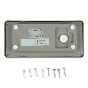 V-TAC 12W LED Lumina de perete gri IP65 VT-8058 6400K 1160lm small 3