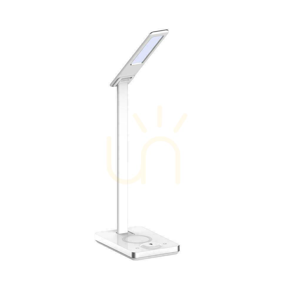 Verifica V-TAC 5W 3in1 Lampă de birou cu inducție albă cu schimbare de culoare VT-7505 3000K-6500K 560lm. V-TAC 5W 3in1 Lampă de birou cu inducție albă cu schimbare de culoare VT-7505 3000K-6500K 560lm.