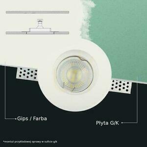 V-TAC 2xGU10 Plafonieră din gips alb 190x100 VT-11002 3 ani garanție 6 V-TAC 2xGU10 Plafonieră din gips alb 190x100 VT-11002 3 ani garanție small 6