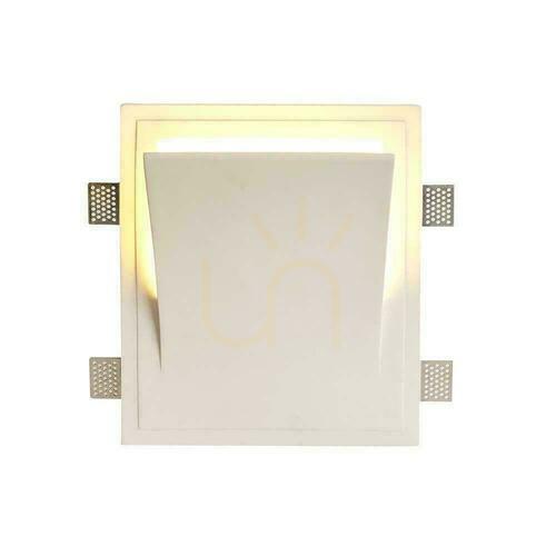 Verifica V-TAC Gypsum Luminaire Wall Mount E14 Alb 255x315 VT-11004 3 ani garanție