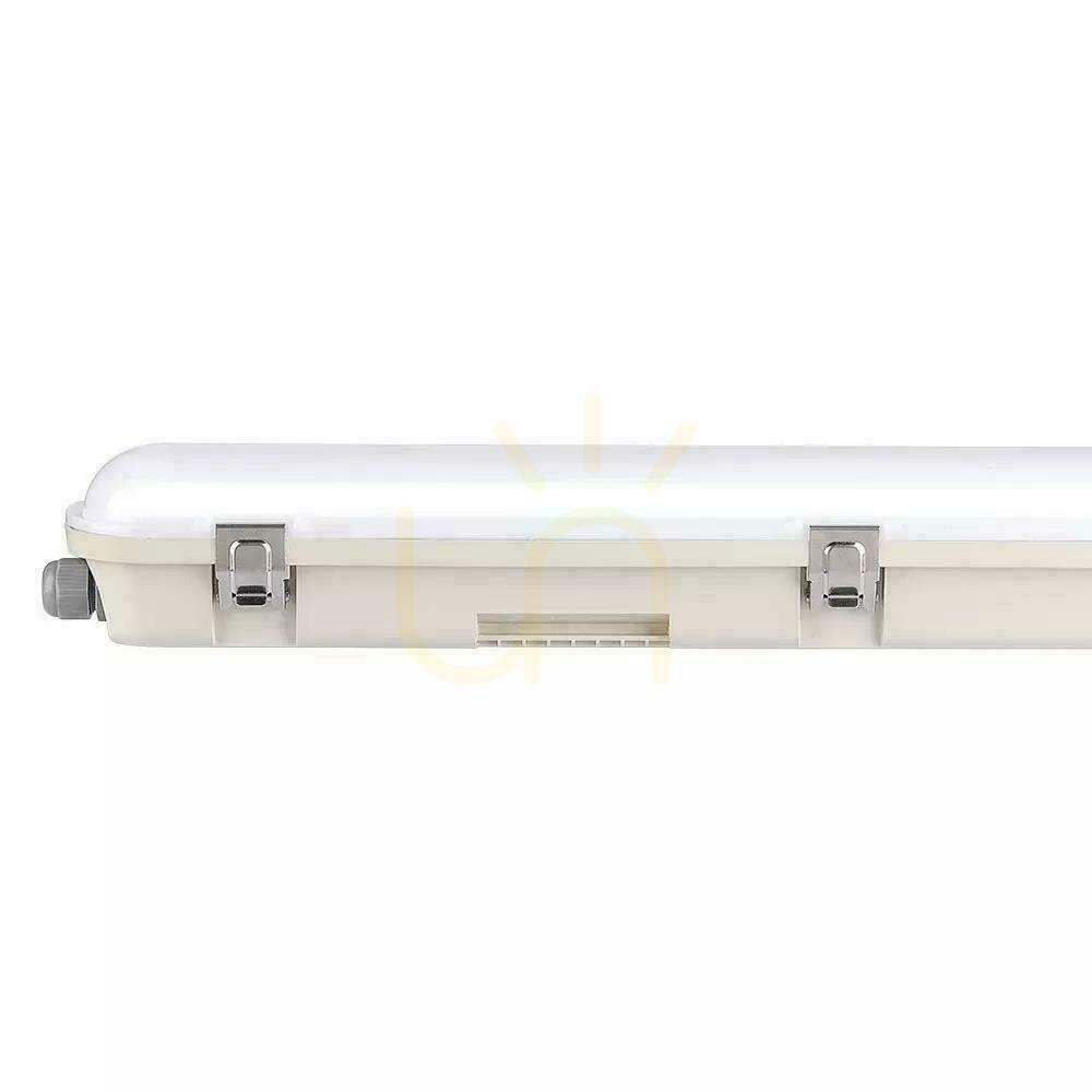 Vedere V-TAC SAMSUNG CHIP M-SERIES 36W 120cm LED Corp de iluminat ermetic VT-120136E 4000K 4320lm 3 ani garanție V-TAC SAMSUNG CHIP M-SERIES 36W 120cm LED Corp de iluminat ermetic VT-120136E 4000K 4320lm 3 ani garanție