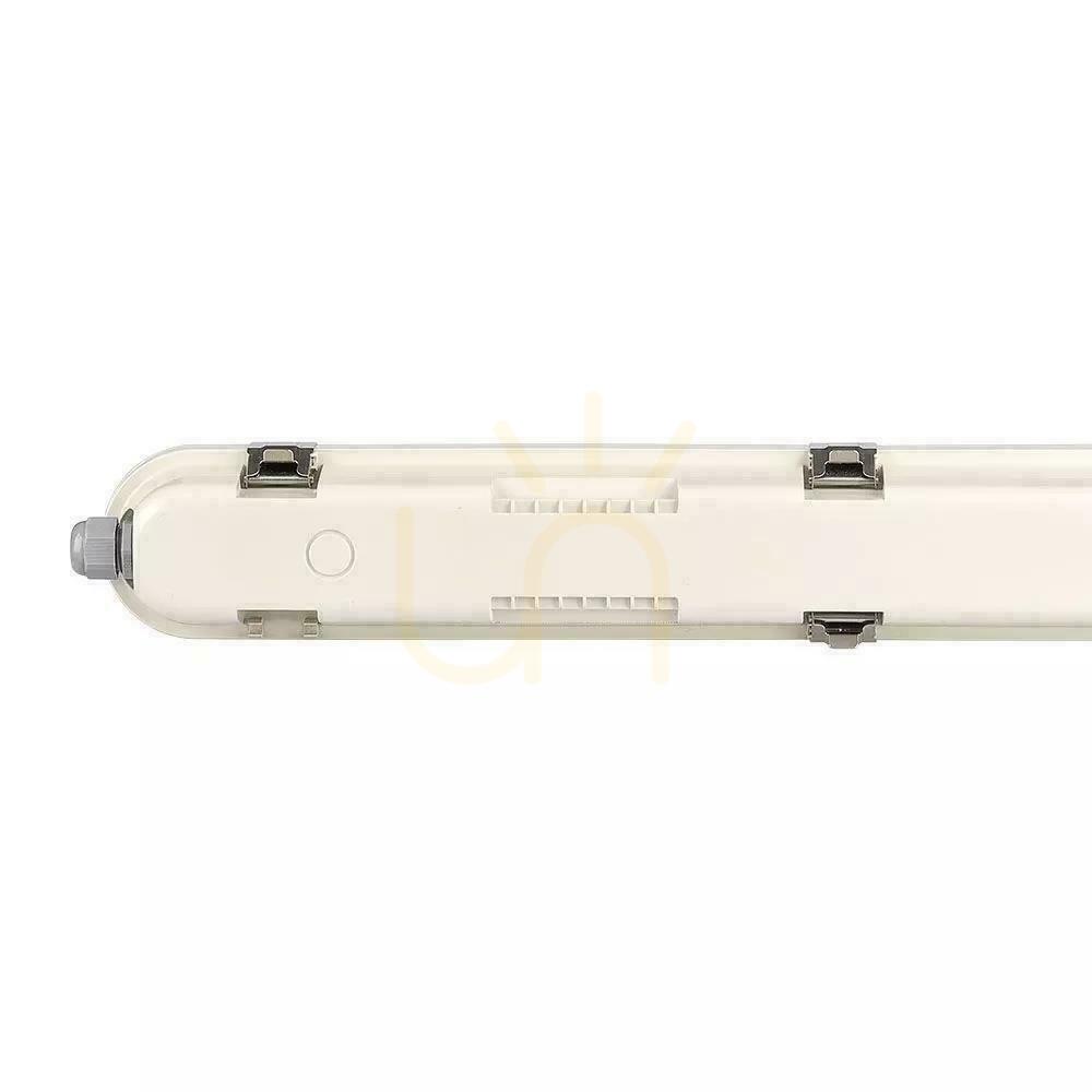 Afişa V-TAC SAMSUNG CHIP M-SERIES 36W 120cm LED Corp de iluminat ermetic VT-120136E 4000K 4320lm 3 ani garanție V-TAC SAMSUNG CHIP M-SERIES 36W 120cm LED Corp de iluminat ermetic VT-120136E 4000K 4320lm 3 ani garanție