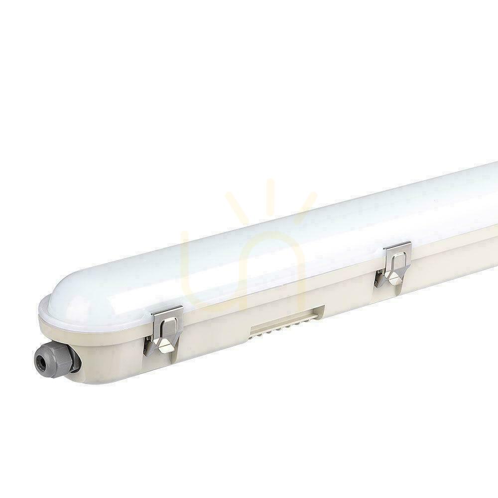 Verifica V-TAC SAMSUNG CHIP M-SERIES 36W 120cm LED Corp de iluminat ermetic VT-120136E 4000K 4320lm 3 ani garanție V-TAC SAMSUNG CHIP M-SERIES 36W 120cm LED Corp de iluminat ermetic VT-120136E 4000K 4320lm 3 ani garanție