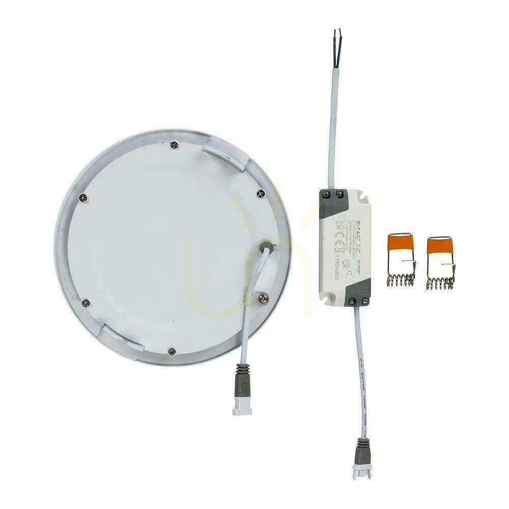 Afişa V-TAC Premium LED Downlight Panel 12W rotund fi170 VT-1207 2700K 1160lm V-TAC Premium LED Downlight Panel 12W rotund fi170 VT-1207 2700K 1160lm