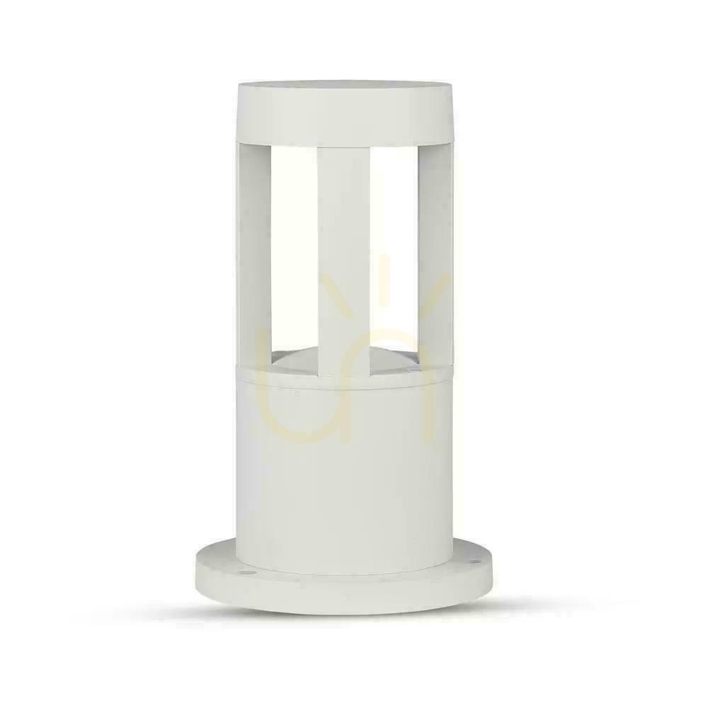 Vedere V-TAC 10W LED stâlp de grădină IP65 alb 25cm VT-830-W 6400K 1000lm V-TAC 10W LED stâlp de grădină IP65 alb 25cm VT-830-W 6400K 1000lm