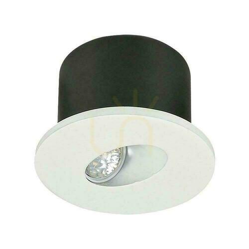 Verifica 3W LED V-TAC Corp de iluminat pentru scări rotund alb 230V VT-1109 3000K 270lm