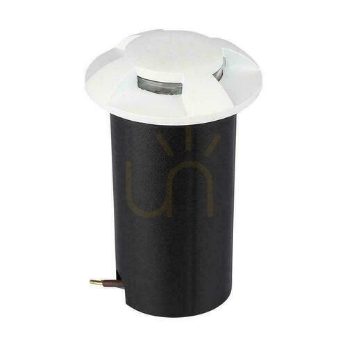 Verifica Grădină cu montare la sol V-TAC 1W LED 4 fețe Alb IP67 VT-1171 3000K 50lm.