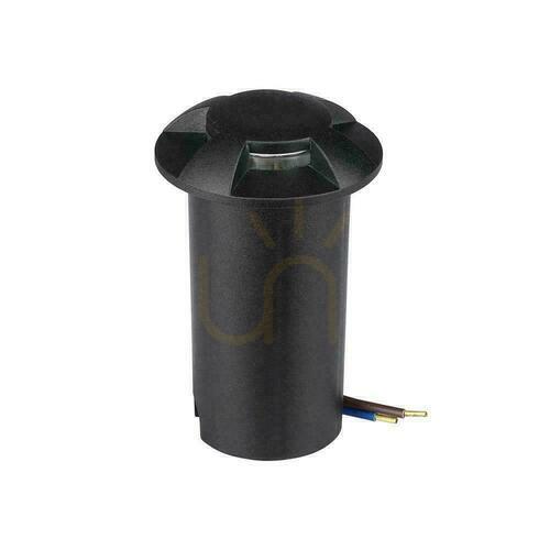 Verifica V-TAC 1W LED Montat la sol Grădină plafon corp de iluminat negru 4 fețe IP67 VT-1171 6400K 50lm