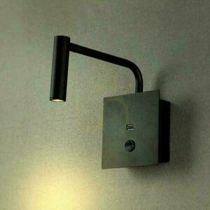 Corp LED V-TAC 3W Lampă de perete Hotel Pat Comutator USB Negru COB CREE VT-2943 3000K 150lm 3 ani garanție 6 Corp LED V-TAC 3W Lampă de perete Hotel Pat Comutator USB Negru COB CREE VT-2943 3000K 150lm 3 ani garanție small 6