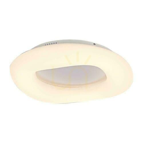 Verifica V-TAC 20W LED plafon Luminaire Oval Color Change 30cm Dimmable White VT-7308 2700K-6400K 2150lm 3 ani garanție