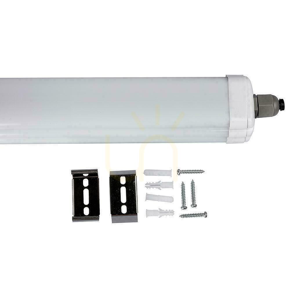 previzualizare V-TAC X-SERIES 120cm 24W 160Lm/W VT-1524 6400K 3840lm Corp de iluminat ermetic 5 ani garanție V-TAC X-SERIES 120cm 24W 160Lm/W VT-1524 6400K 3840lm Corp de iluminat ermetic 5 ani garanție