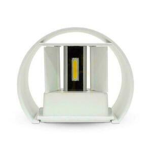 Corp de iluminat de perete 6W V-TAC sus jos reglabil alb rotund IP65 Bridgelux VT-756-W 3000K 700lm 1 Corp de iluminat de perete 6W V-TAC sus jos reglabil alb rotund IP65 Bridgelux VT-756-W 3000K 700lm small 1