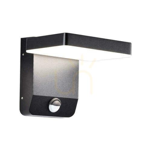 Verifica V-TAC Proiector fațadă corp de iluminat 17W senzor de mișcare negru IP65 VT-11020S 4000K 2580lm.