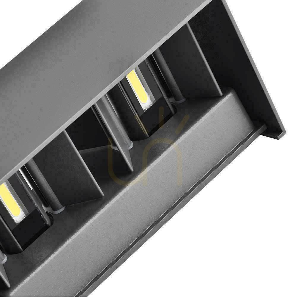previzualizare V-TAC 24W LED Wall Luminaire Top Bottom IP65 Grey VT-8125 3000K 2720lm V-TAC 24W LED Wall Luminaire Top Bottom IP65 Grey VT-8125 3000K 2720lm