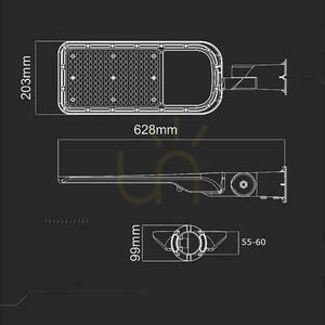V-TAC SAMSUNG CHIP LED corp de iluminat stradal cu control și senzor de lumină 150W 120Lm/W VT-169ST-S 6500K 16500lm 5 ani garanție 9 V-TAC SAMSUNG CHIP LED corp de iluminat stradal cu control și senzor de lumină 150W 120Lm/W VT-169ST-S 6500K 16500lm 5 ani garanție small 9