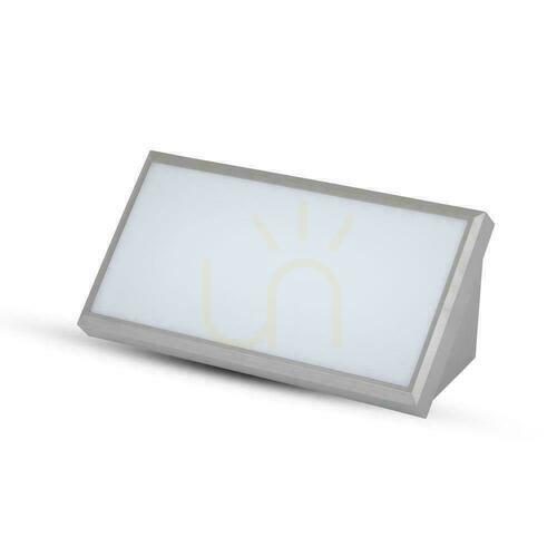 Verifica V-TAC 20W LED Beveled Gray IP65 VT-8055-N 3000K 2050lm Wall Luminaire.