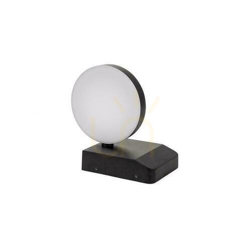 Verifica V-TAC 17W LED proiector fațadă corp de iluminat rotund negru IP65 VT-11020 3000K 2520lm.