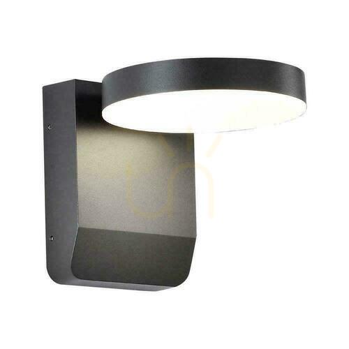 Verifica V-TAC 17W LED proiector fațadă corp de iluminat rotund negru IP65 VT-11020 3000K 2520lm.