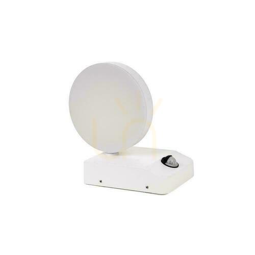 Verifica Proiector fațadă Luminaire V-TAC 17W LED senzor de mișcare rotund alb IP65 VT-11020S 3000K 2520lm