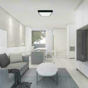 Plafond V-TAC 18W LED pătrat IP44 23x23cm negru VT-8618B-SQ 4000K 1800lm small 5