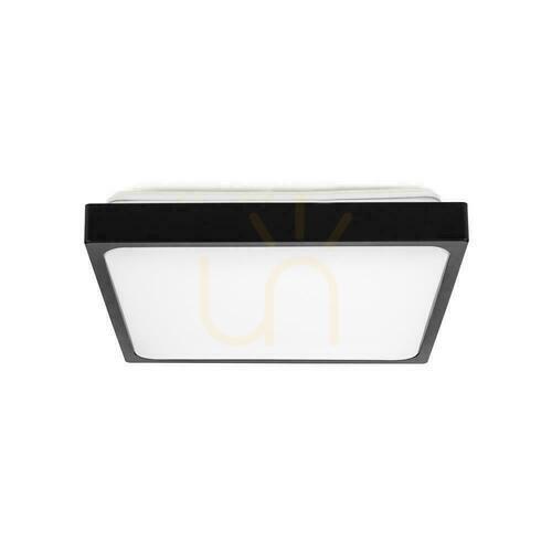 Verifica Plafond V-TAC 18W LED pătrat IP44 23x23cm negru VT-8618B-SQ 4000K 1800lm