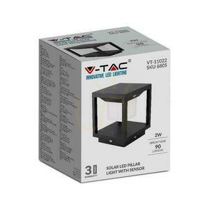 Garden Pole Solar V-TAC 2W LED senzor de mișcare IP65 negru VT-11022 3000K 90lm 3 ani garanție 1 Garden Pole Solar V-TAC 2W LED senzor de mișcare IP65 negru VT-11022 3000K 90lm 3 ani garanție small 1