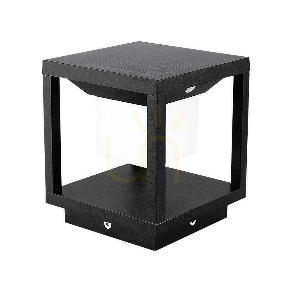 Verifica Garden Pole Solar V-TAC 2W LED senzor de mișcare IP65 negru VT-11022 3000K 90lm 3 ani garanție Garden Pole Solar V-TAC 2W LED senzor de mișcare IP65 negru VT-11022 3000K 90lm 3 ani garanție