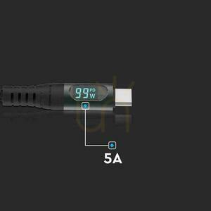 Cablu USB-C la USB-C V-TAC VT-5303 negru 1 m 100 W small 1