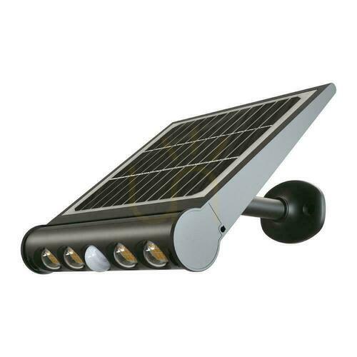 Verifica Proiector solar 8W LED negru 8in1 senzor de mișcare IP65 V-TAC VT-11108 3000K 950lm