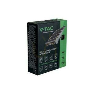Proiector solar 8W LED negru 8in1 senzor de mișcare IP65 V-TAC VT-11108 4000K 950lm 4 Proiector solar 8W LED negru 8in1 senzor de mișcare IP65 V-TAC VT-11108 4000K 950lm small 4