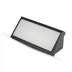 V-TAC 12W LED lamelar de perete negru IP65 VT-8054 4000K 1250lm. small 1