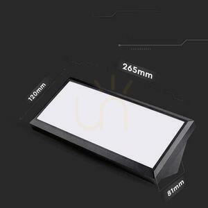 V-TAC 12W LED lamelar de perete negru IP65 VT-8054 4000K 1250lm. small 5