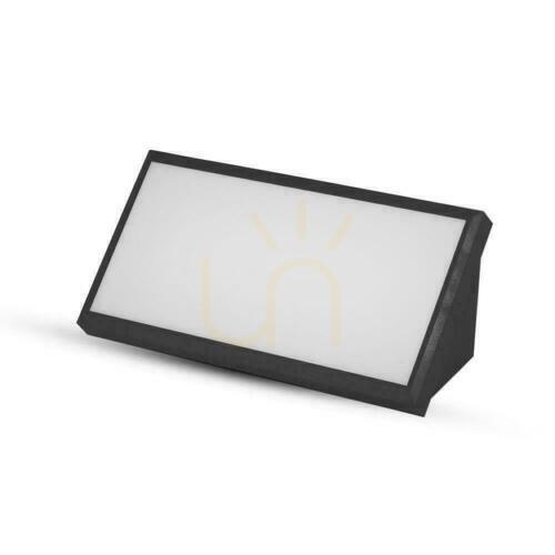 Verifica V-TAC 20W LED lamelar de perete negru IP65 VT-8055 6400K 2045lm