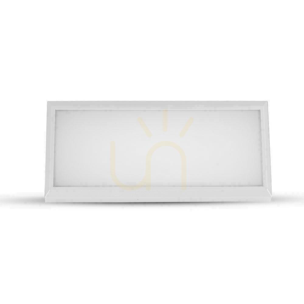 Afişa V-TAC 12W LED lamelar de perete alb IP65 VT-5142 4000K 1250lm. V-TAC 12W LED lamelar de perete alb IP65 VT-5142 4000K 1250lm.