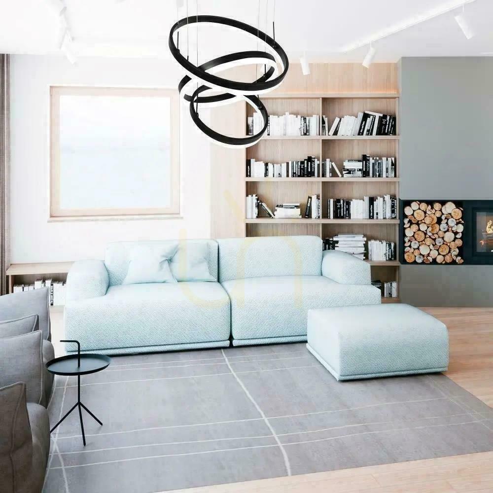 Vedere V-TAC 82W lumina moale candelabru pandantiv LED Luminaire Dimmable negru VT-82-3-B-N 3000K 4550lm 3 ani garanție V-TAC 82W lumina moale candelabru pandantiv LED Luminaire Dimmable negru VT-82-3-B-N 3000K 4550lm 3 ani garanție