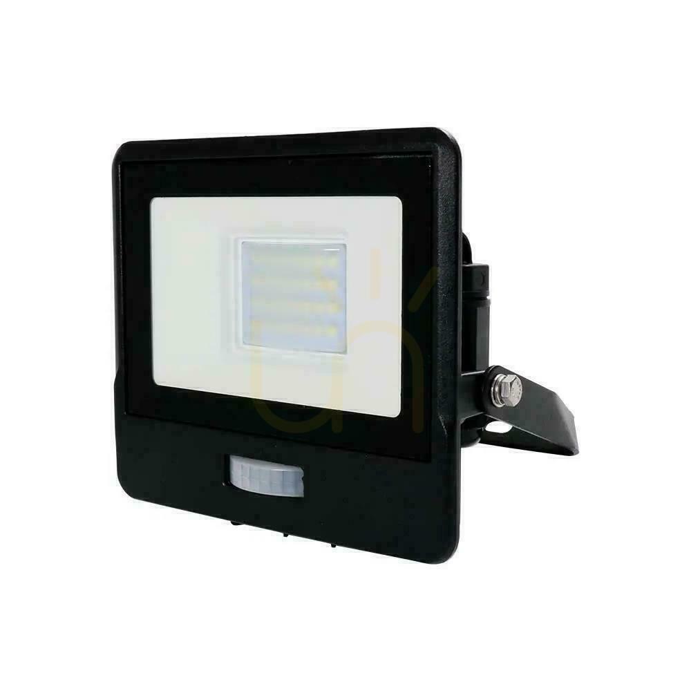 Afişa Proiector LED WiFi V-TAC 20W senzor de mișcare negru cu SMART MUFa Amazon Alexa Google Home VT-5192S RGB + 3000K-6500K 1500lm Proiector LED WiFi V-TAC 20W senzor de mișcare negru cu SMART MUFa Amazon Alexa Google Home VT-5192S RGB + 3000K-6500K 1500lm