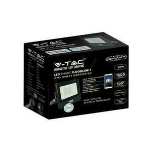 Proiector LED WiFi V-TAC 20W senzor de mișcare negru cu SMART MUFa Amazon Alexa Google Home VT-5192S RGB + 3000K-6500K 1500lm 4 Proiector LED WiFi V-TAC 20W senzor de mișcare negru cu SMART MUFa Amazon Alexa Google Home VT-5192S RGB + 3000K-6500K 1500lm small 4