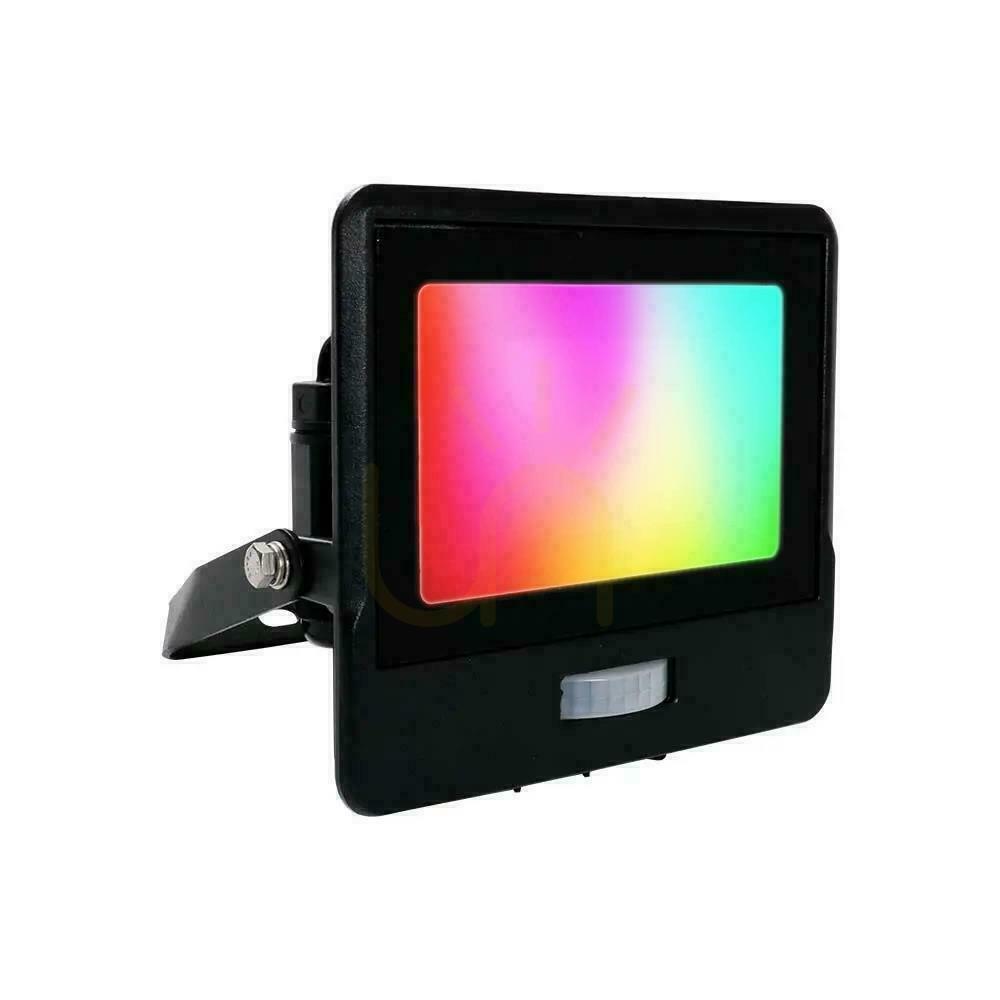 Verifica Proiector LED WiFi V-TAC 20W senzor de mișcare negru cu SMART MUFa Amazon Alexa Google Home VT-5192S RGB + 3000K-6500K 1500lm Proiector LED WiFi V-TAC 20W senzor de mișcare negru cu SMART MUFa Amazon Alexa Google Home VT-5192S RGB + 3000K-6500K 1500lm