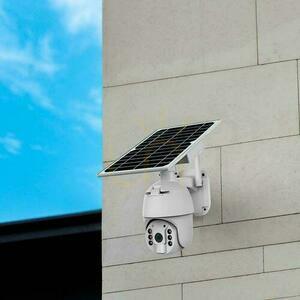 V-TAC WiFi HD SMART Solar PTZ Cameră de exterior IR Alb VT-11024 small 4